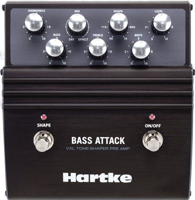 Hartke VXL Bass Attack Pre-amp/Direct Box/EQ Pedal Reviews 