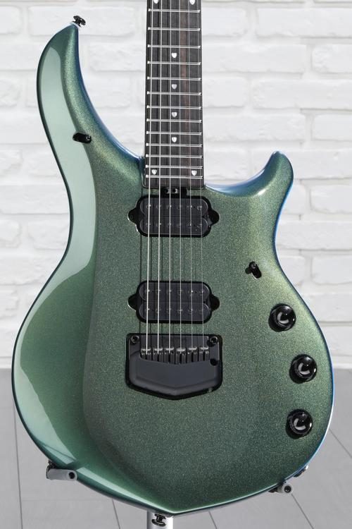 Ernie Ball Music Man John Petrucci Signature Majesty 6 Electric Guitar -  Emerald Iris, Sweetwater Exclusive