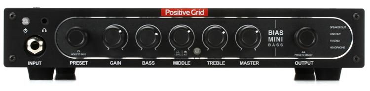 Positive Grid Bias Mini 300-watt Bass Head