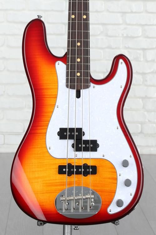 Lakland Skyline 44-64 Deluxe PJ Bass Guitar - Honeyburst