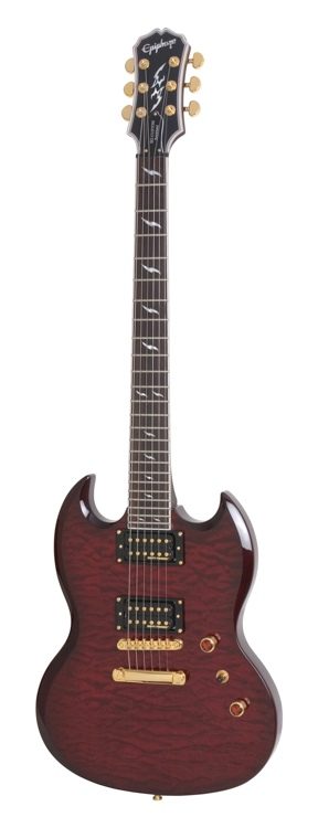 Epiphone Prophecy SG Custom GX - Black Cherry