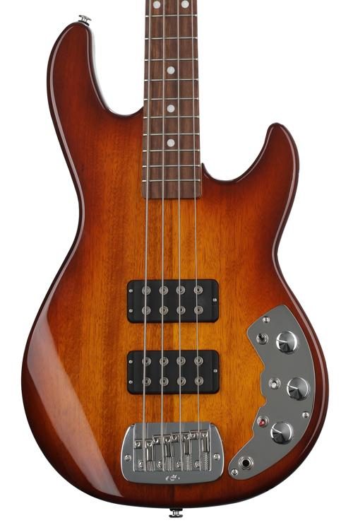 G&L CLF Research L-2000 Bass Guitar - Old School Tobacco Sunburst