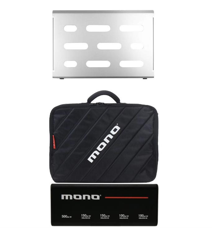 MONO Pedalboard Small With Club Accessory Case 2.0 and 5outlet