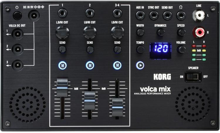Morse kode brutalt Tæt Korg Volca Mix 4-channel Analog Performance Mixer | Sweetwater