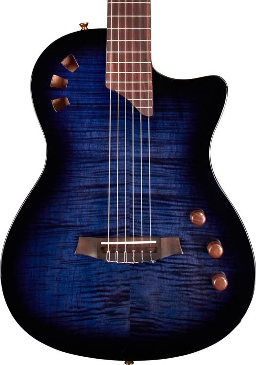 Cordoba Limited-edition Stage Thinbody Nylon Acoustic-electric Guitar -  Blue Burst