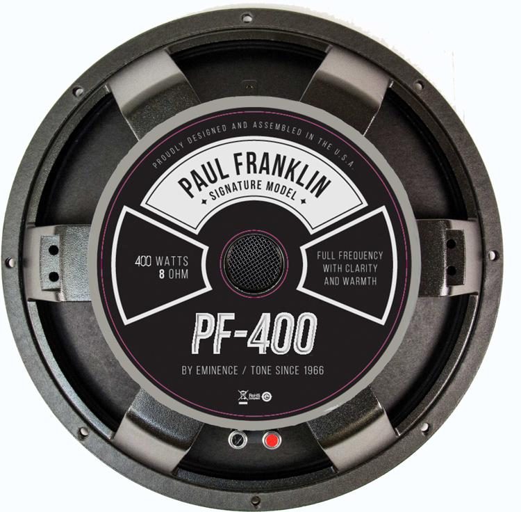 Eminence PF-400 Paul Franklin Signature 15-inch Replacement Steel Guitar  Speaker