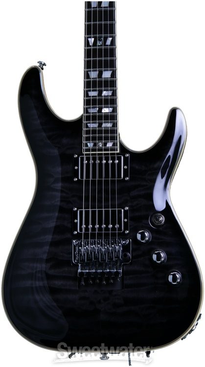 Schecter C-1 Custom FR - See-Thru Black | Sweetwater