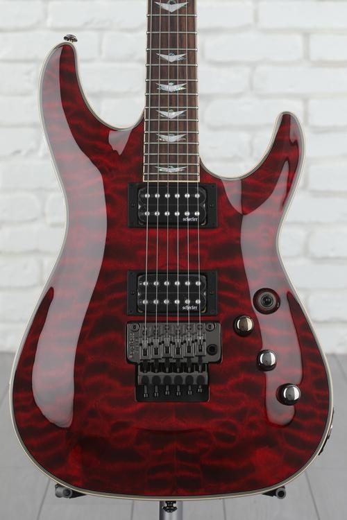 Schecter Omen Extreme-6 FR Electric Guitar - Black Cherry | Sweetwater