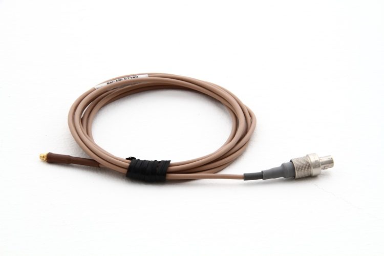 Countryman E6 Earset Cable - 2mm Diameter with LEMO 3-pin Connector for  Sennheiser SK 2000 Wireless - Tan