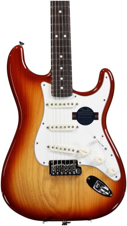 fender american standard stratocaster sienna sunburst rosewood neck