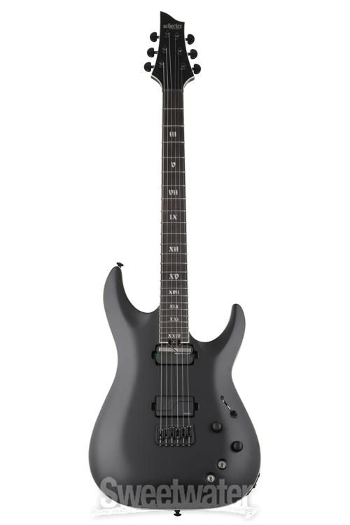 Schecter C-1 HT S SLS Evil Twin Electric Guitar - Satin Black
