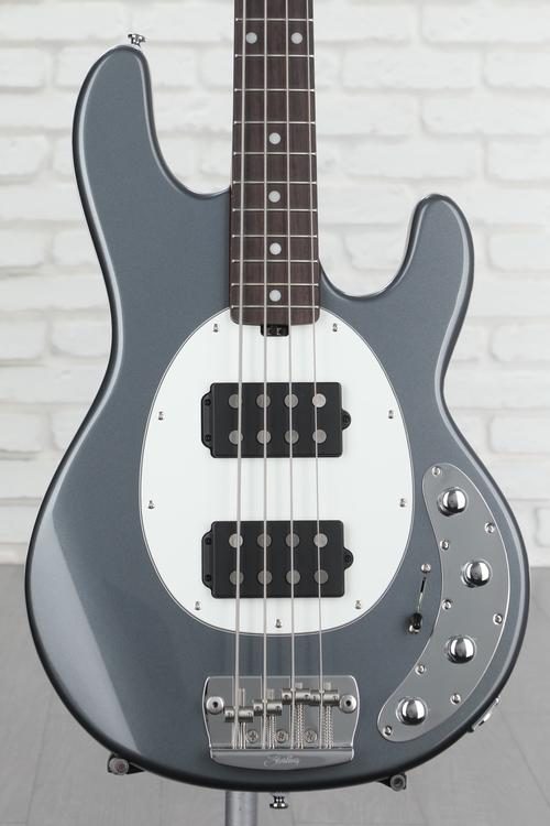 Sterling By Music Man StingRay RAY34HH Bass Guitar - Charcoal Frost
