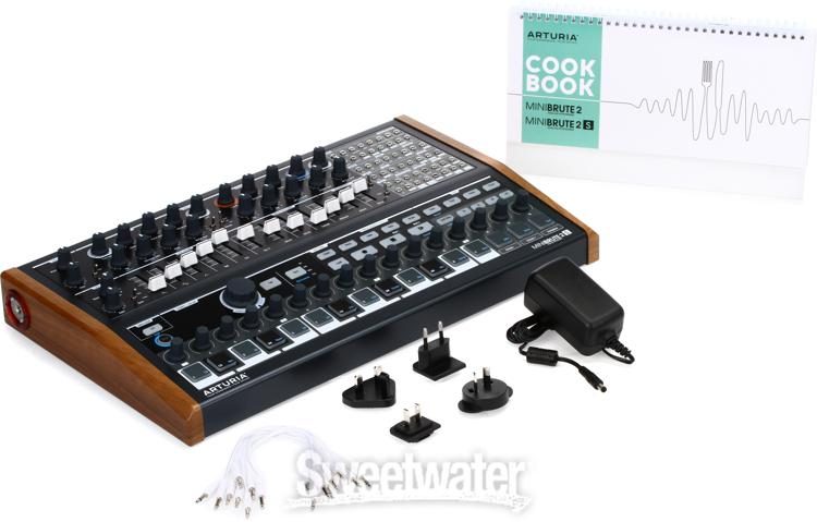 Arturia MiniBrute 2S Semi-modular Analog Sequencing Synthesizer