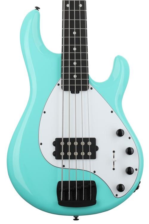 Ernie Ball Music Man StingRay 5 Special Bass Guitar - Cruz Teal with Ebony  Fingerboard