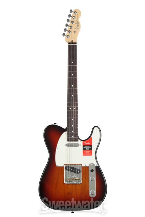 telecaster sunburst rosewood