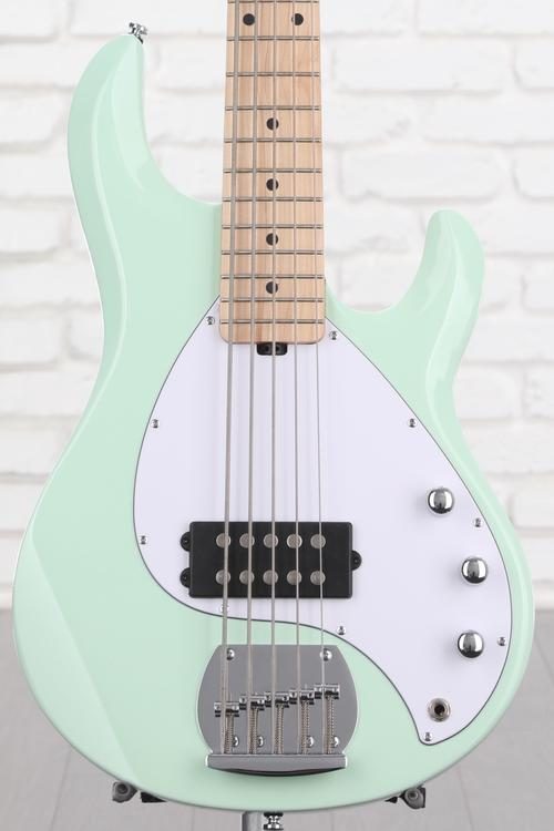 Sterling By Music Man StingRay RAY5 Bass Guitar - Mint Green