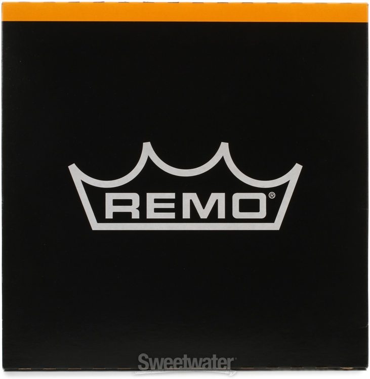 salon thema De vreemdeling Remo Emperor Black Suede Drumhead - 14 inch | Sweetwater