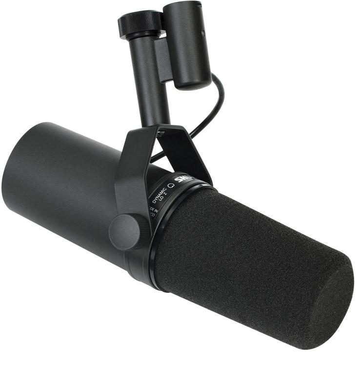 Crete stamp milk Shure SM7B Cardioid Dynamic Vocal Microphone | Sweetwater