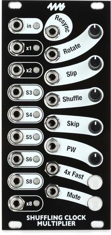 4ms Shuffling Clock Multiplier+ Eurorack Module - 12HP | Sweetwater