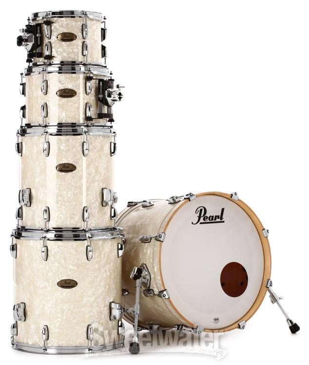 Pearl Session Studio Select STS905XP/C 5-piece Shell Pack - Nicotine White  Marine Pearl | Sweetwater