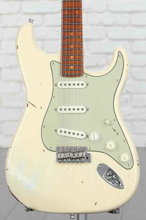 Fender Custom Shop GT11 Relic Stratocaster - Vintage White - Sweetwater ...