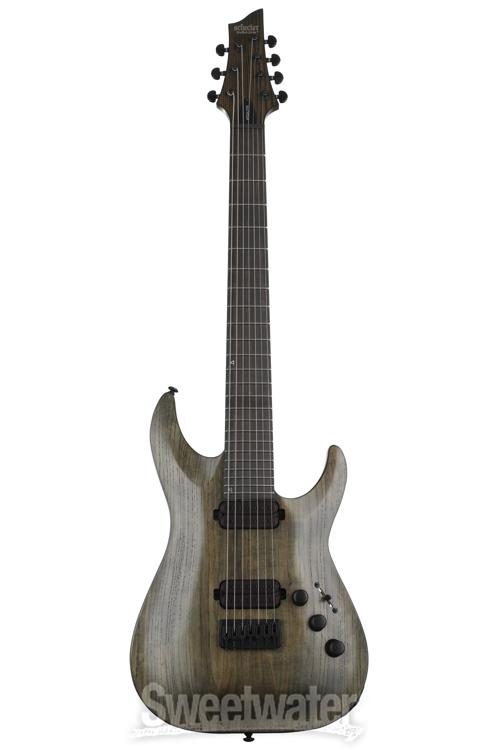 Schecter C-7 Apocalypse Electric Guitar - Rusty Grey | Sweetwater