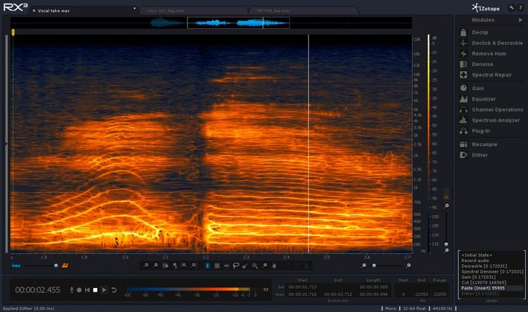 Real World Izotope Rx