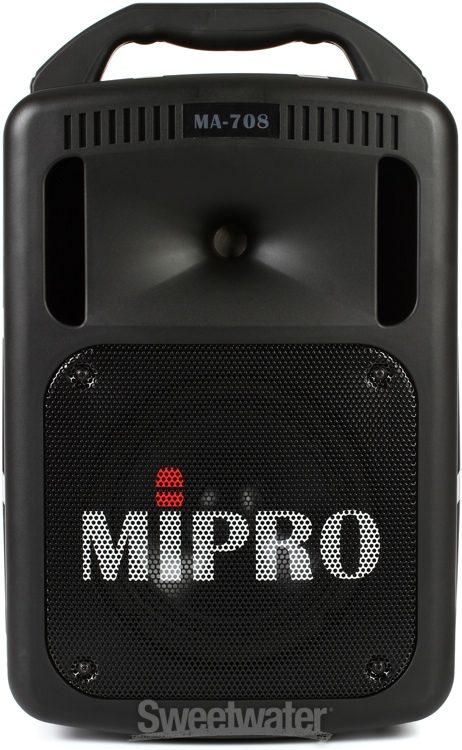 Shipley forum Indskrive MIPRO MA-708 Portable PA System with CD Player, Wireless Mic and Bluetooth  | Sweetwater