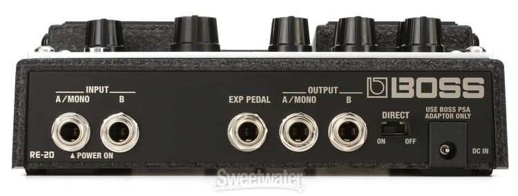 Boss RE-20 Space Echo Pedal | Sweetwater