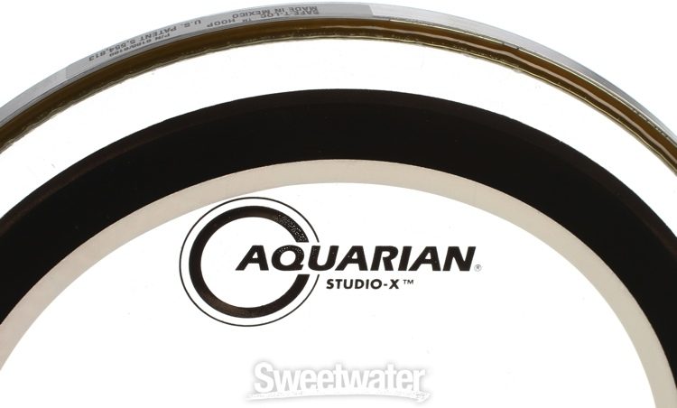 13 16-inch Aquarian Drumheads SX-B Studio-X Tom Pack 12