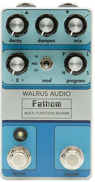 Walrus Audio Fathom Multi-function Reverb Pedal - Limited Retro