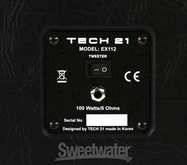 Tech 21 Ex112 1x12 Extension Speaker Cabinet Blue Sweetwater