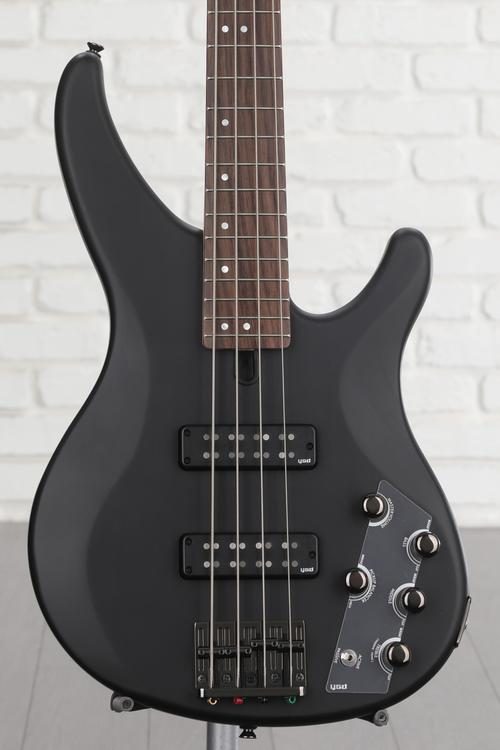 Yamaha TRBX504 Bass Guitar - Translucent Black | Sweetwater