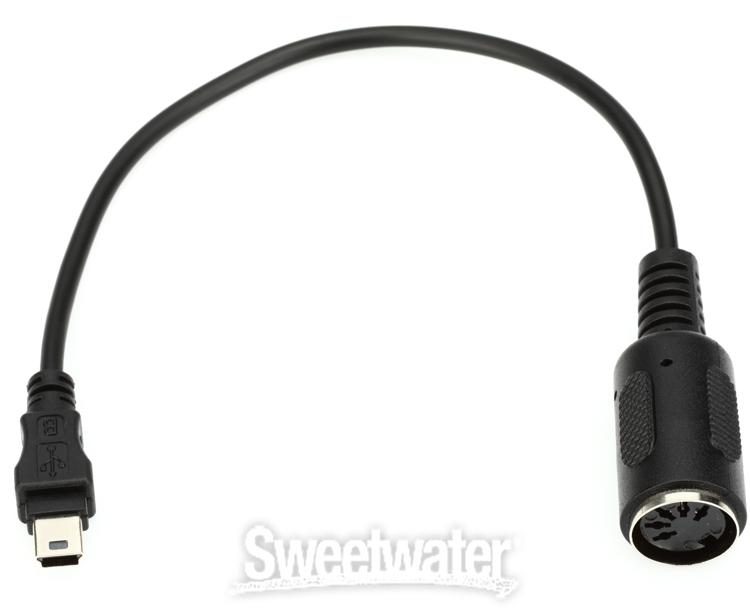 Instruments USB MIDI to 5-pin DIN Out Adapter Cable | Sweetwater