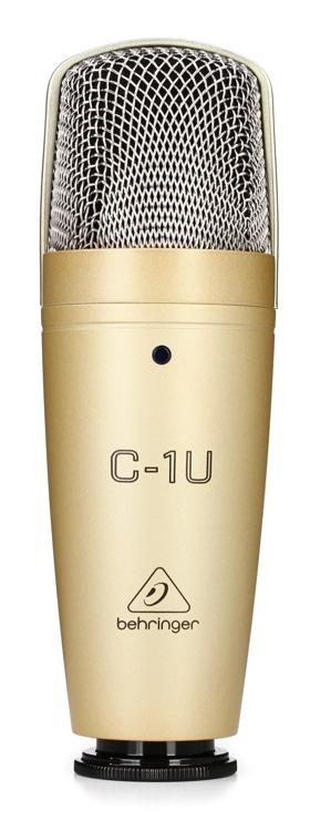 Behringer C-1U Studio Condenser USB Microphone | Sweetwater