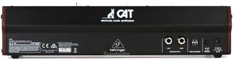Behringer CAT Desktop Duophonic Analog Synthesizer Module | Sweetwater