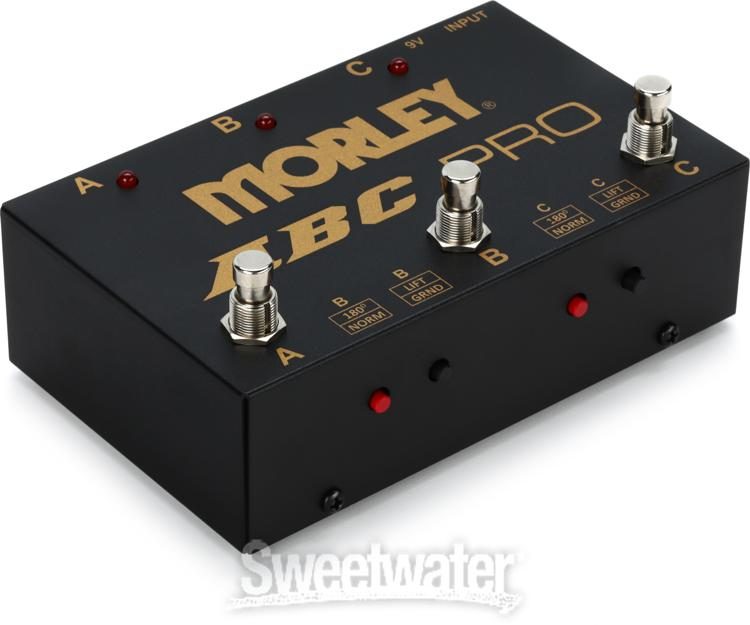 Morley ABC Boîtier Routeur pour Guitare/Amplificateur 3 canaux