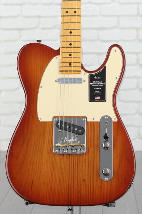 Fender American Professional II Telecaster - Sienna Sunburst with Maple  Fingerboard