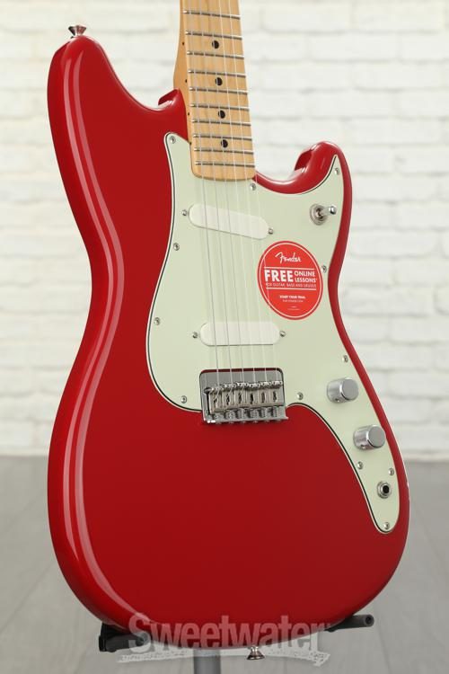 Fender Duo-Sonic - Torino Red Maple Fingerboard Sweetwater