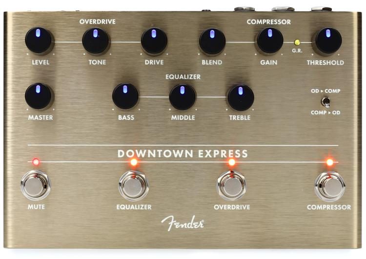 Fender Downtown Express Bass Multi-Effect Pedal