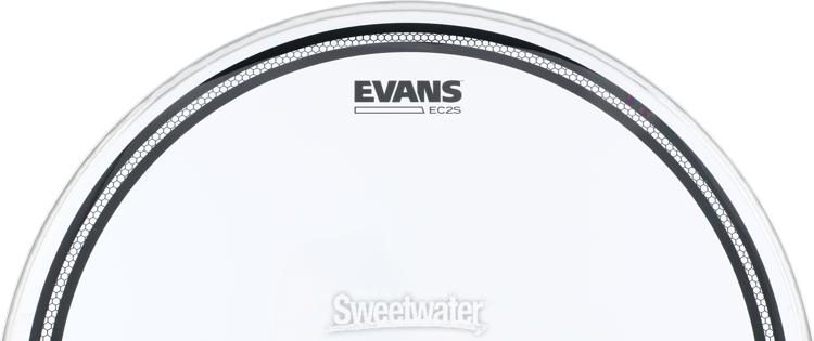 Evans EC2 Clear Drumhead - 18 inch 