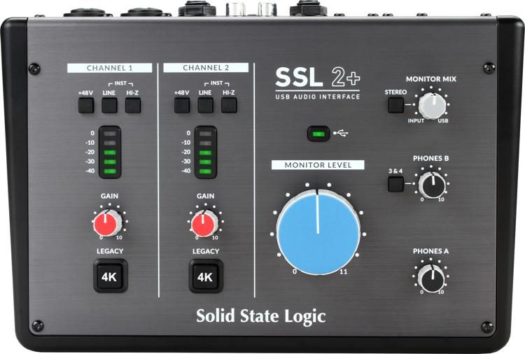 Solid State Logic SSL2+ USB Audio Interface