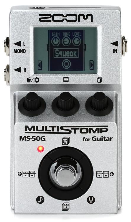 zoom multistomp pedal