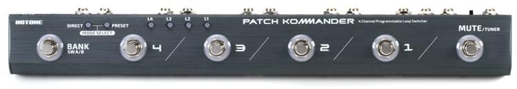 Hotone Patch Kommander 4-channel Loop Switcher | Sweetwater