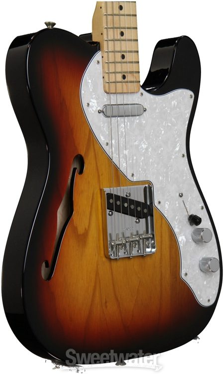 Fender Classic '69 Telecaster Thinline - 3-Tone | Sweetwater