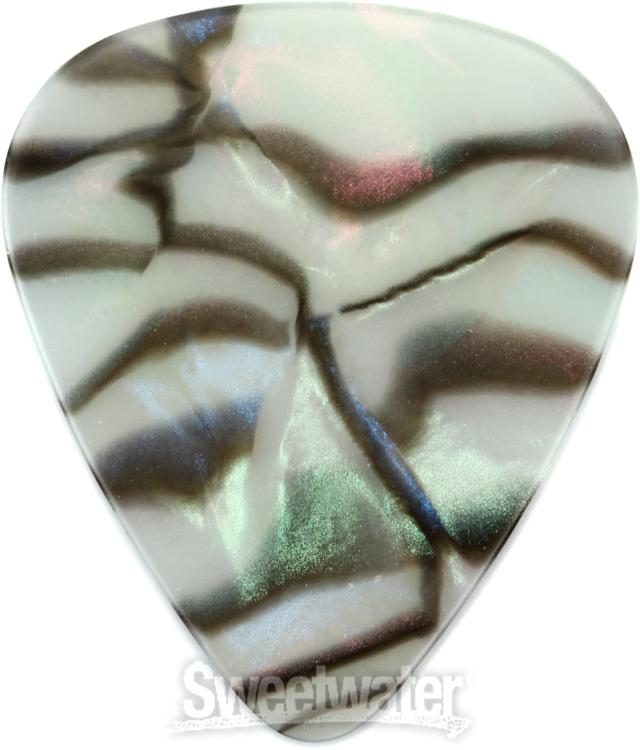 Taylor Celluloid 351 Picks Abalone 0.71mm 12-Pack