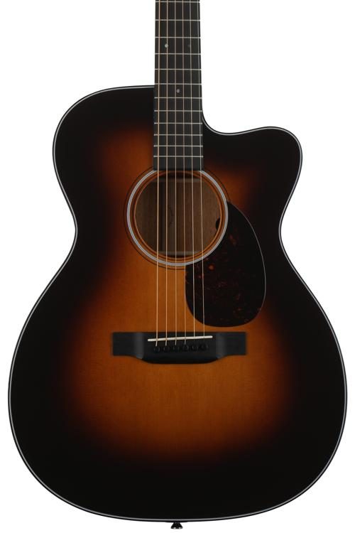 Martin OMC-18E - Sunburst with Fishman Aura VT Enhance Electronics ...