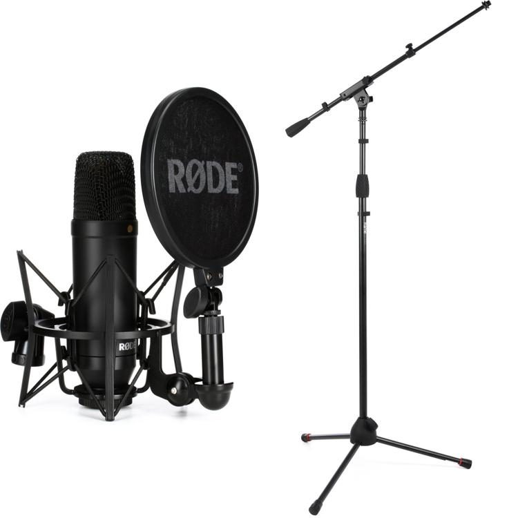 Smelten auditorium Chip Rode NT1 Kit Condenser Microphone Bundle with Stand | Sweetwater