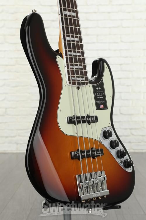 Fender American Ultra Jazz Bass V - Ultraburst with Rosewood 