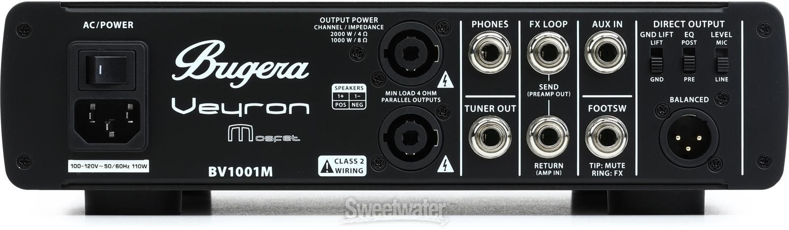 bugera veyron bass amp